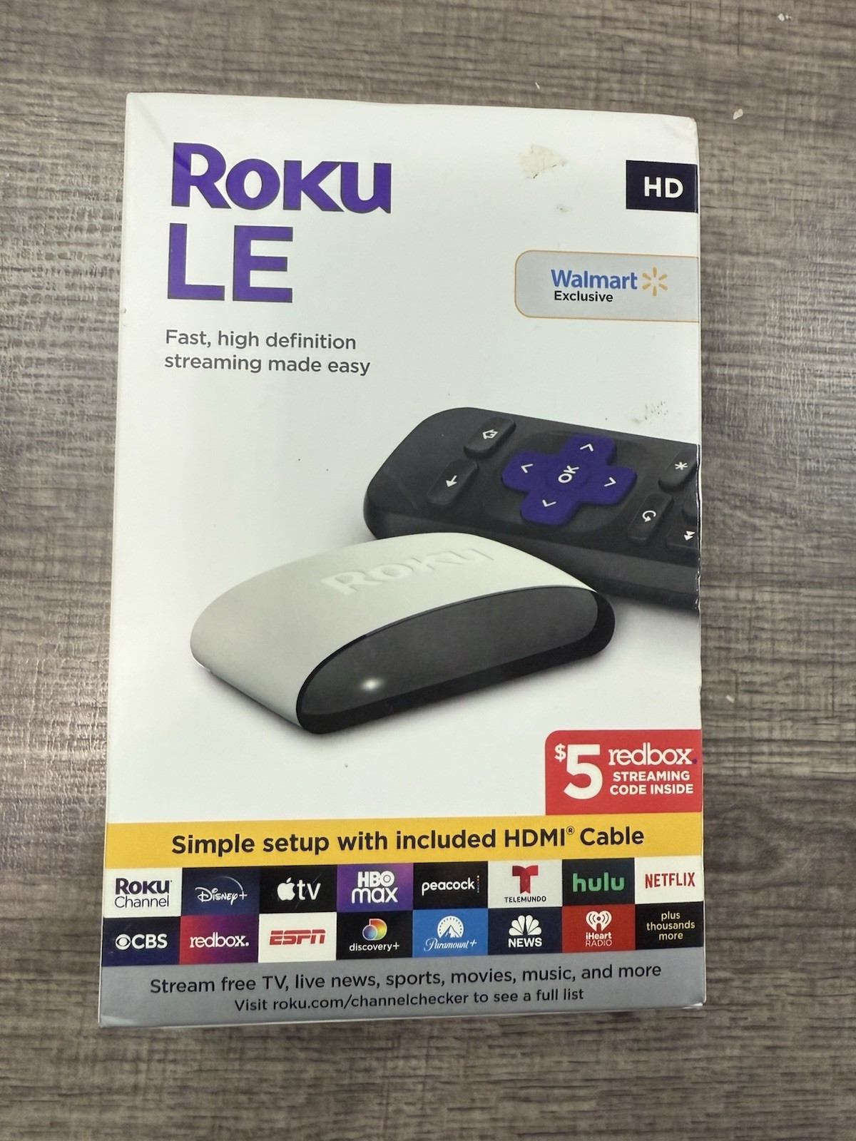 Roku LE HD Streaming Media Player New In Box