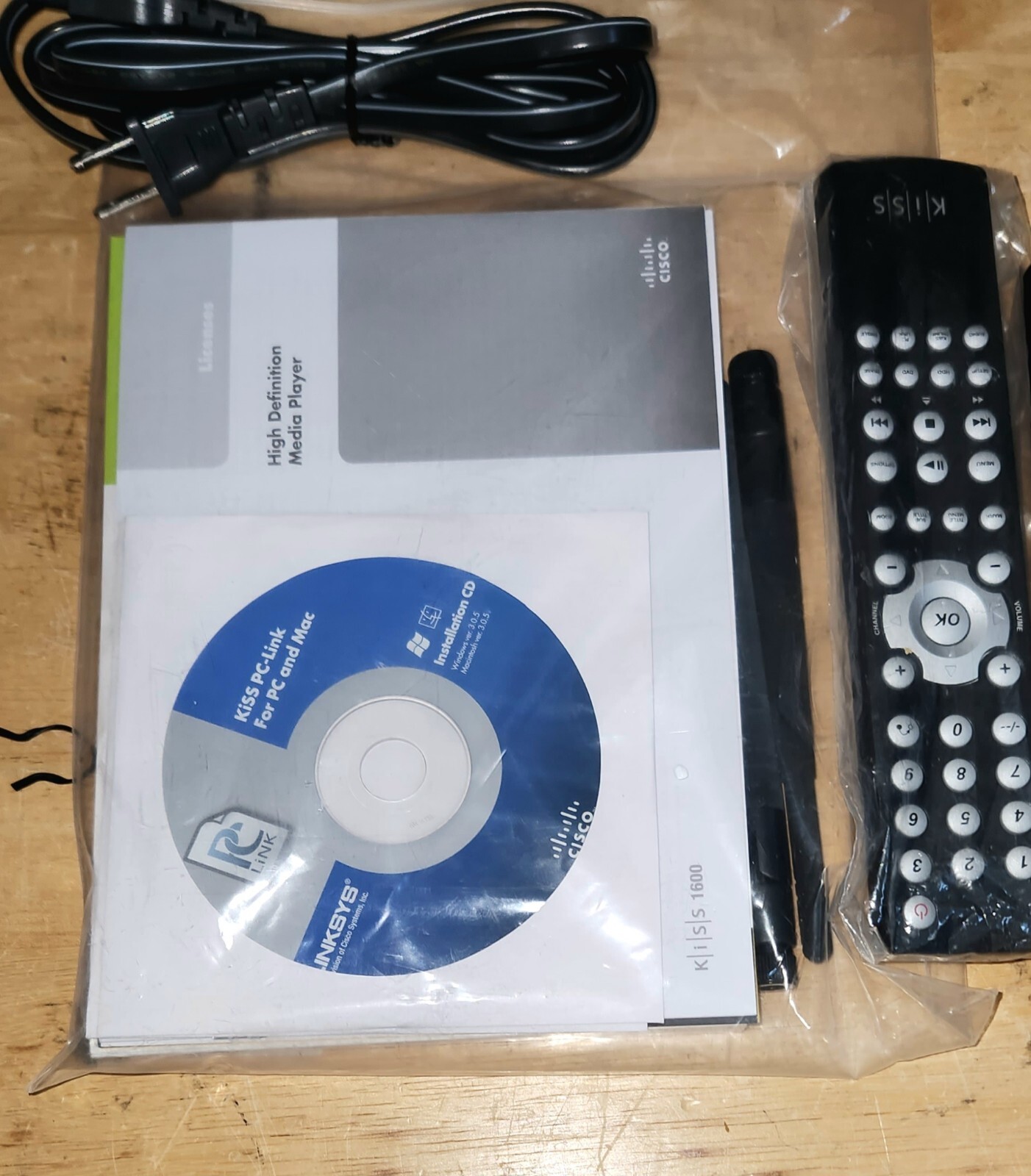 LINKSYS KISS 1600 HD MEDIA PLAYER