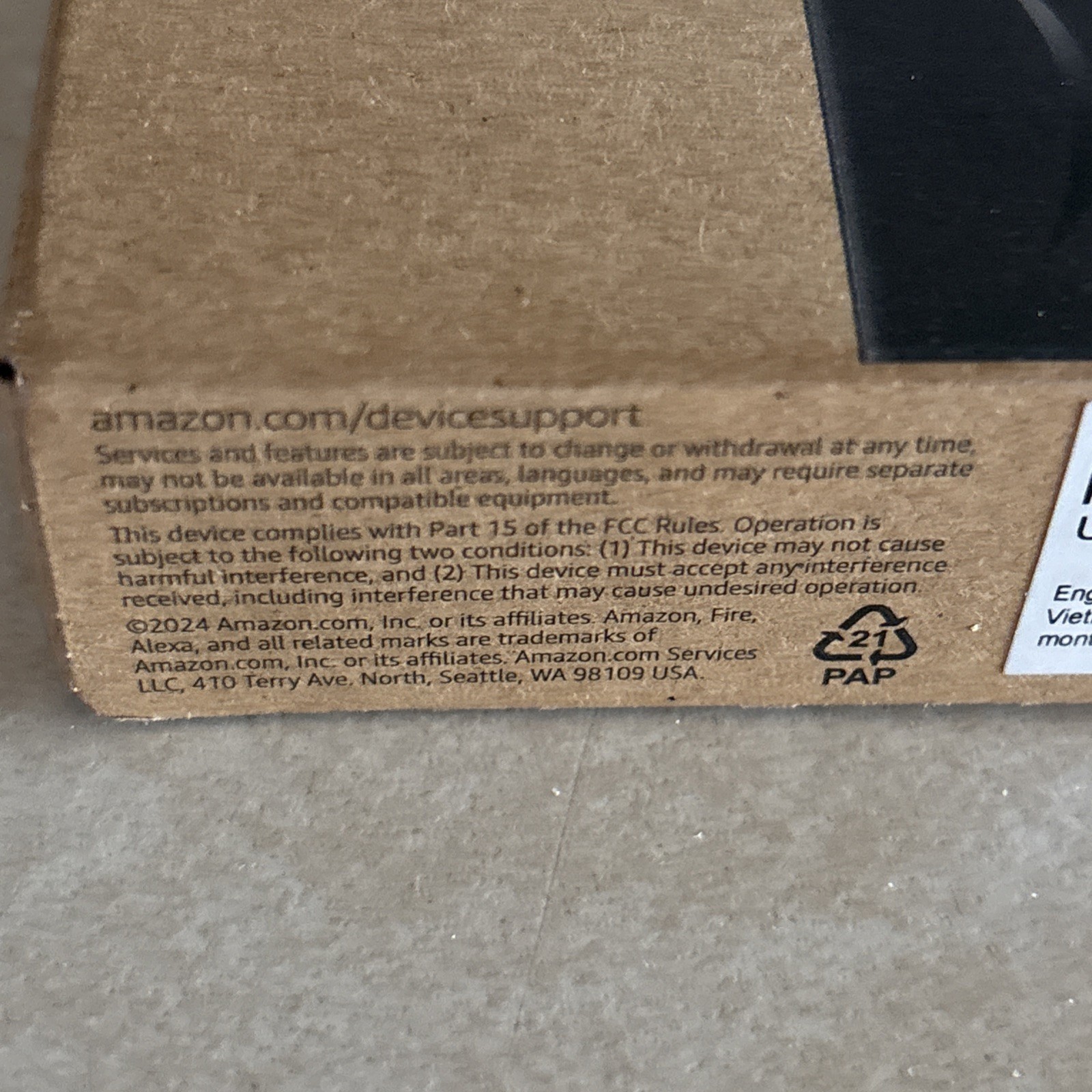 Amazon Fire TV Stick HD (newest model), free and live TV, Alexa Voice Remote