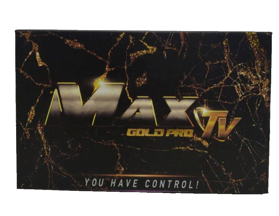 MAXTV GOLD PRO 5G 4K Quad Core 64 Bit ANDROID 9.1 (2023) UPDATED ,MORE POWERFUL