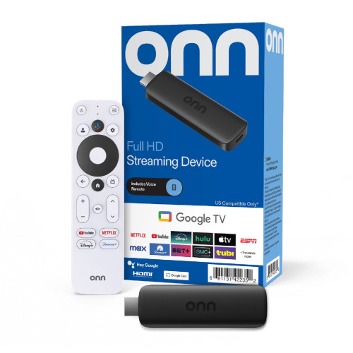 Full HD Streaming Device Google TV 8GB Storage 1.5GB RAM Remote Voice Control