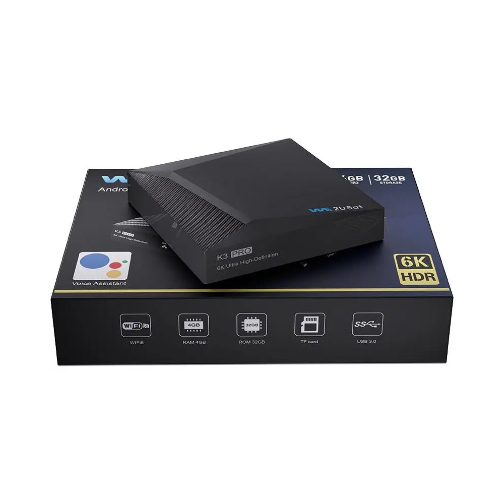 V5 PRO K3PRO 6K UHD Android Smart TV Box Streaming Box WIFI 6