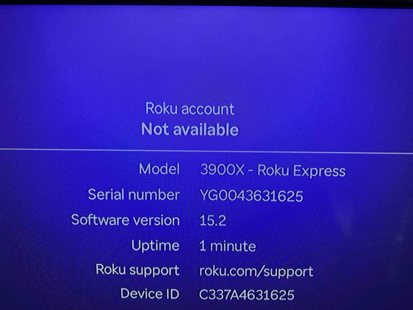 Roku Express 3900X