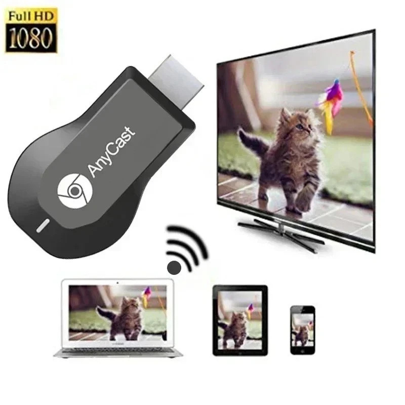 4K WiFi HDMI Anycast Miracast Airplay TV Wireless Display DLNA Dongle Adapter