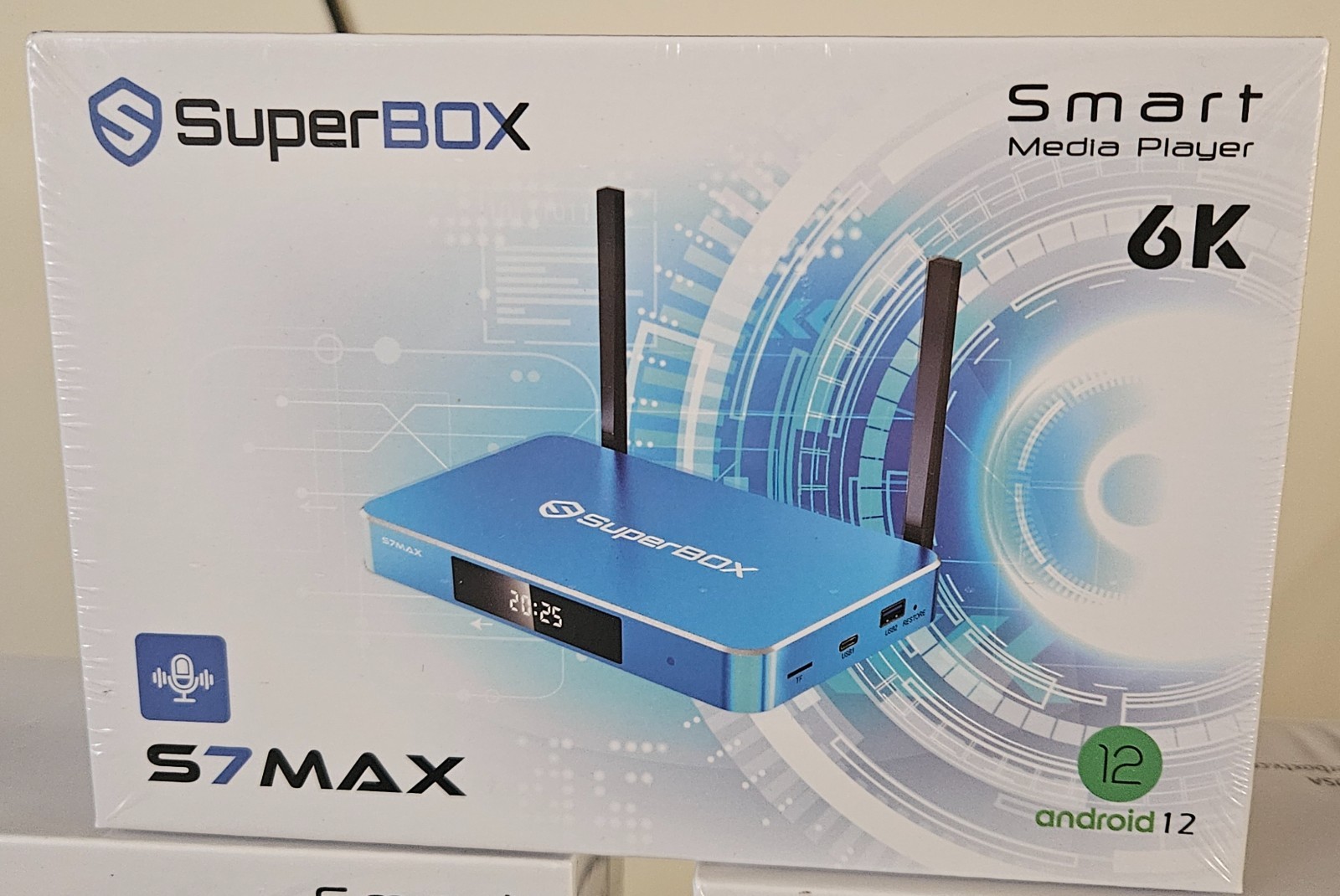 Super Box – Super TV Streaming Box S7 Max 64 GB New In Box