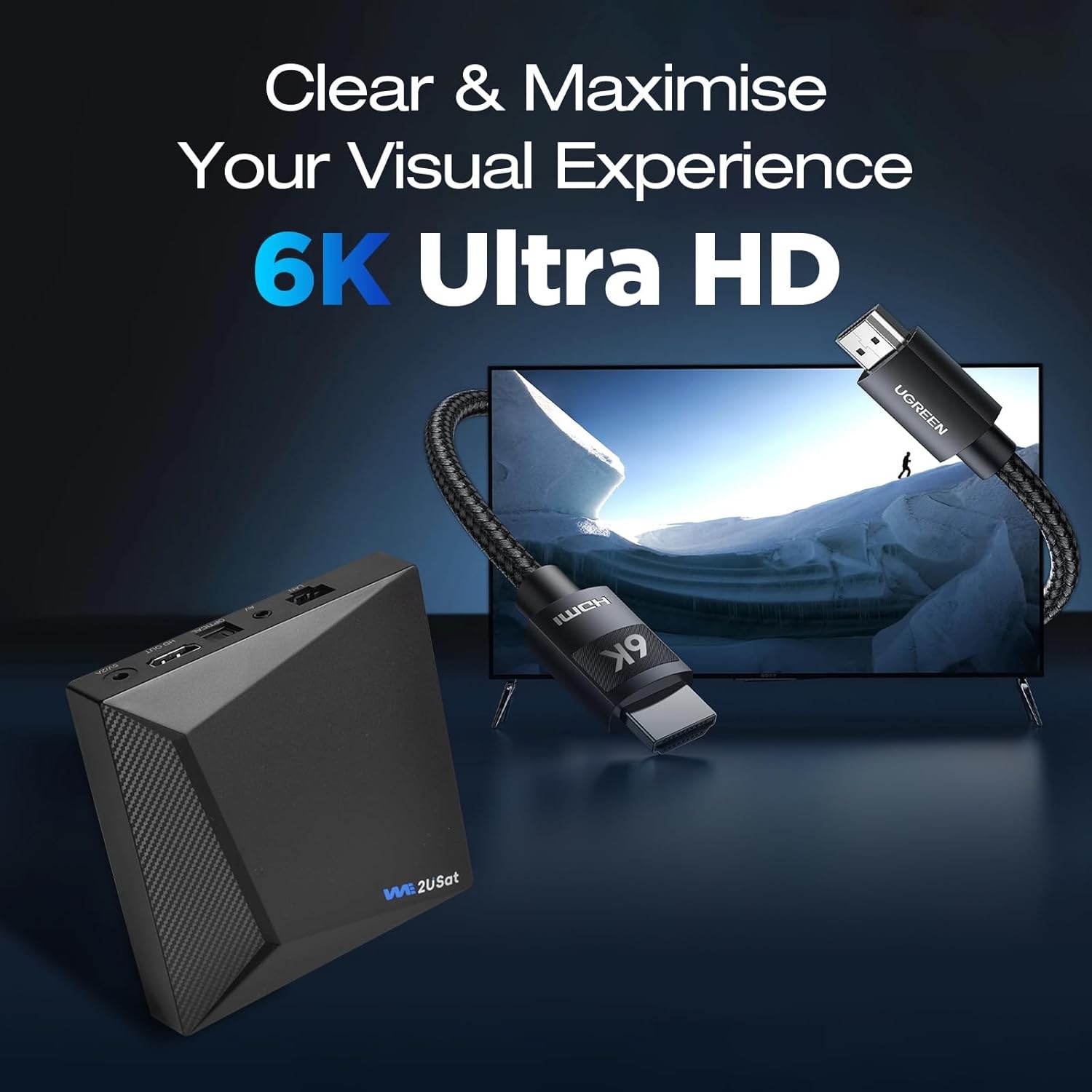 We2USat K3 PRO – Premium Global Live TV Box | Stable Server & Local Channels US