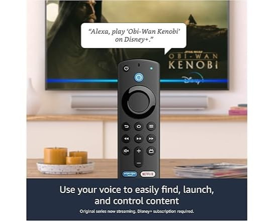 Amazon Fire TV Stick 4K Max (2021) streaming device, Wi-Fi 6, Alexa Voice Remote