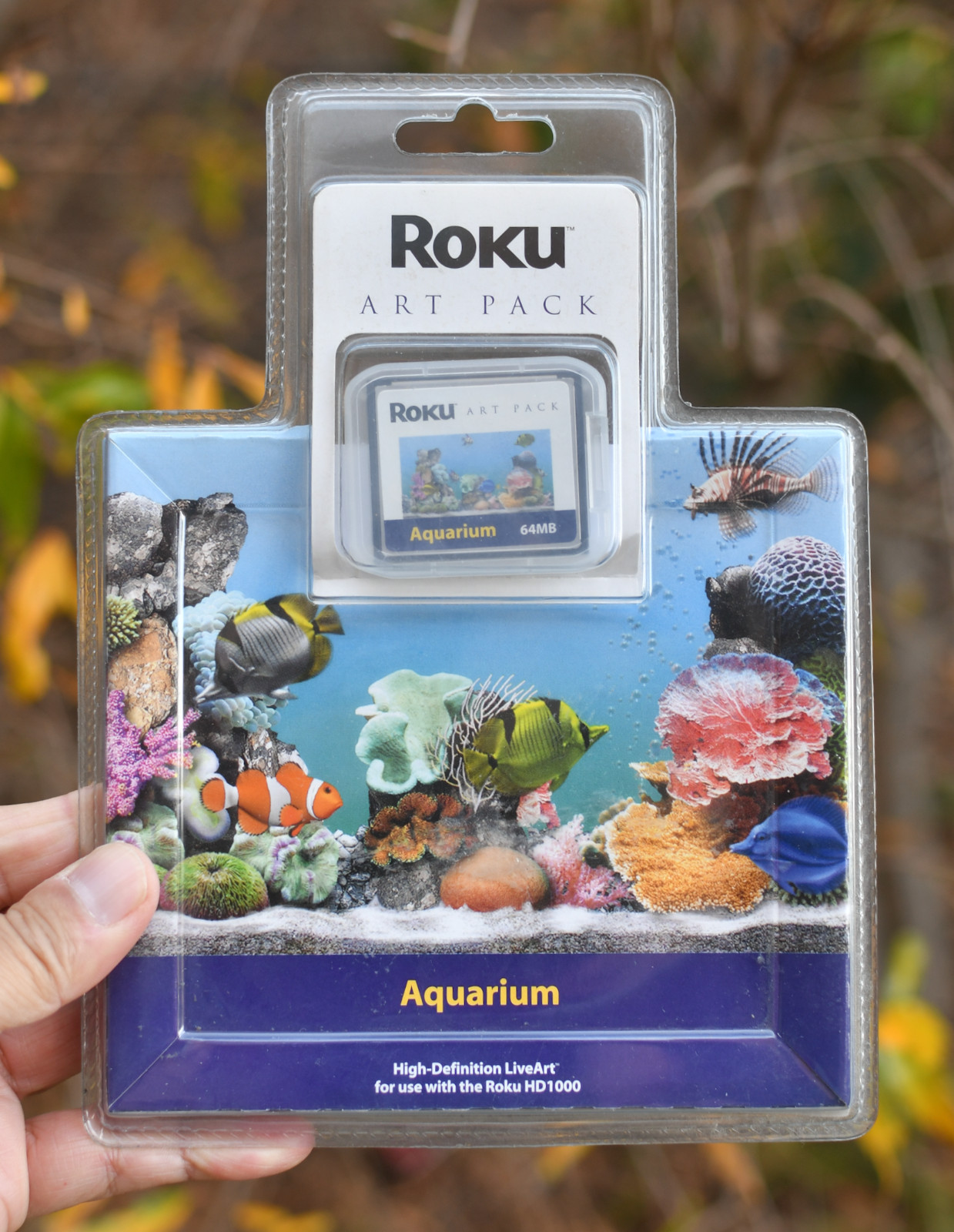 Roku Art Pack Aquarium 64MB 2003 Compact