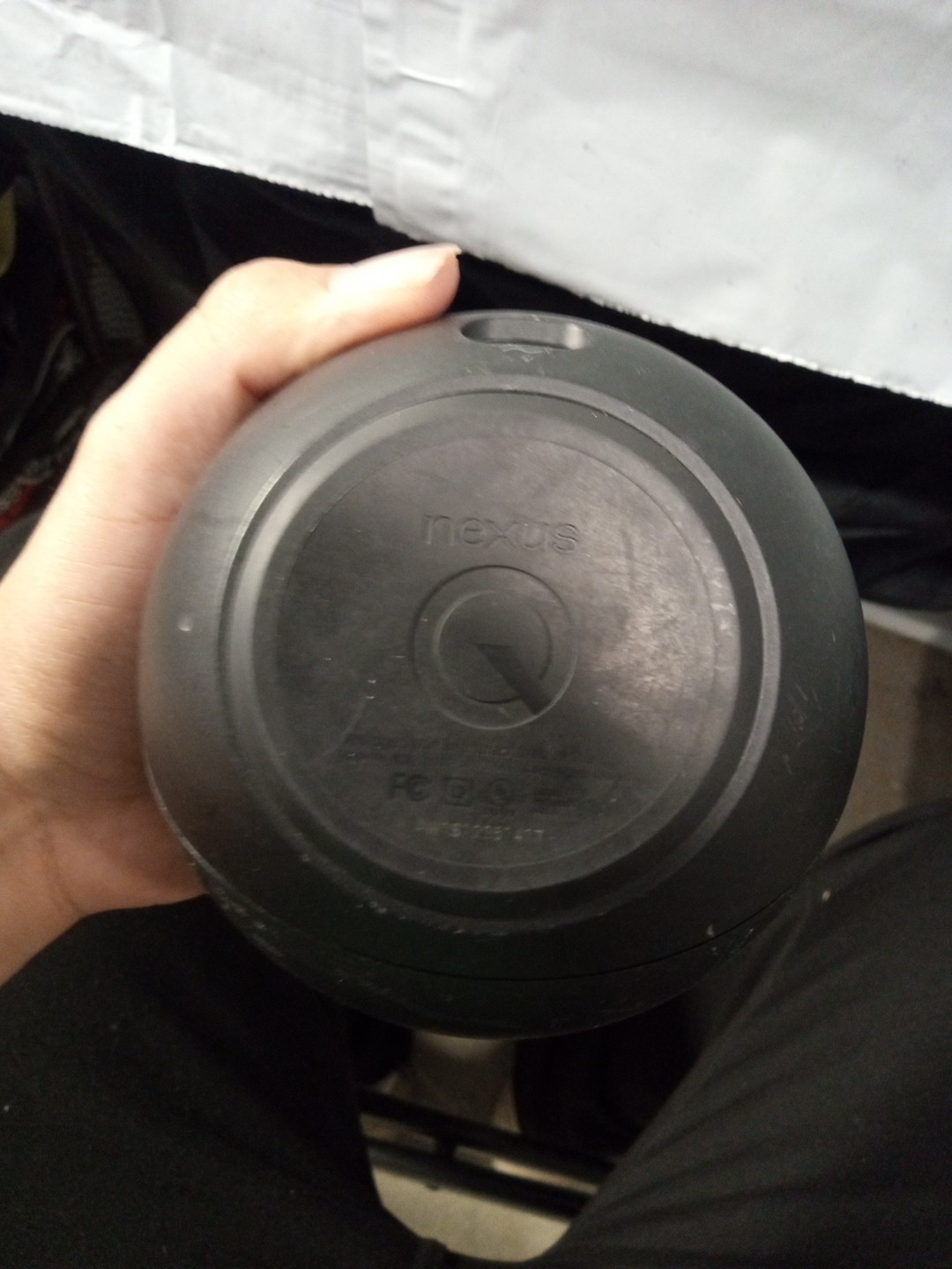 Google Nexus Q Streaming Digital Media Player Turns On Works!