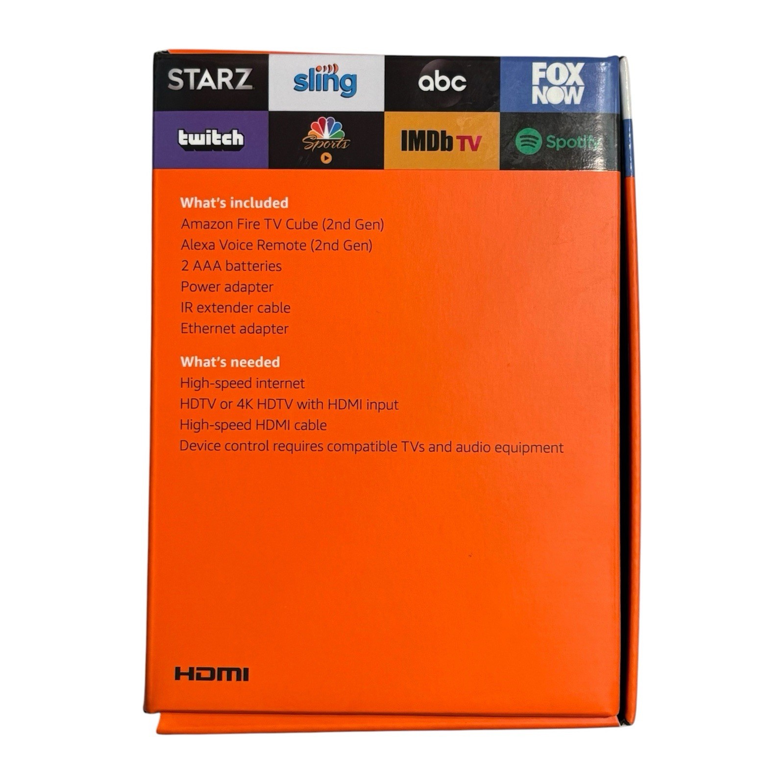 Amazon Fire TV Cube 2nd Gen 4K UHD Streaming Media Player with 2nd Gen Remote