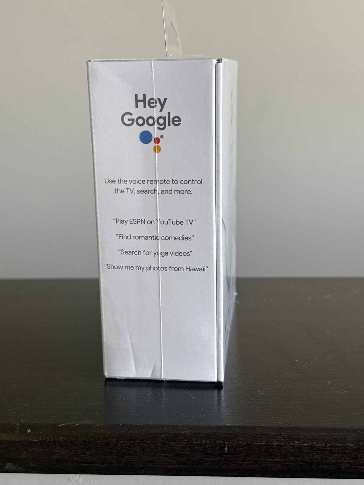 Google Chromecast with Google TV 4K UHD Media Streamer – Snow