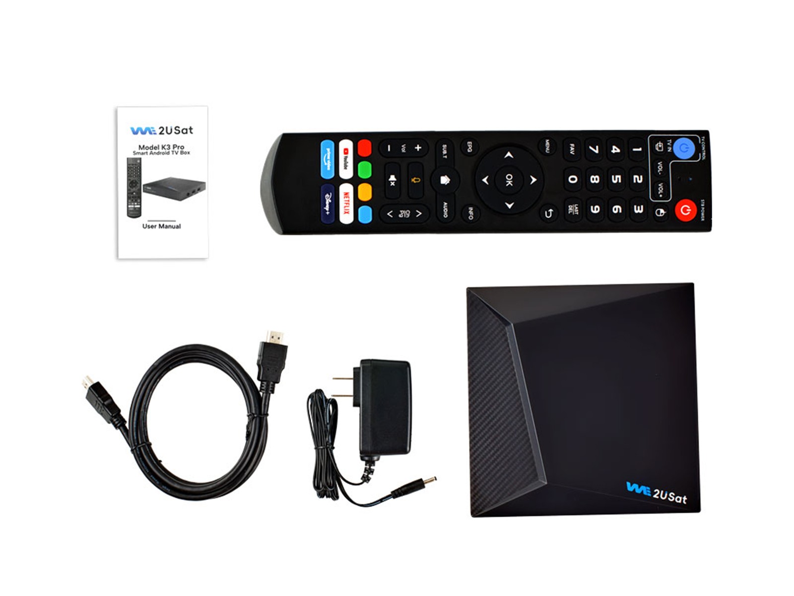 We2USat K3 PRO – Premium Global Live TV Box | Stable Server & Local Channels US