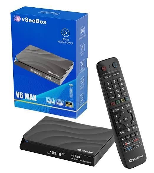 vSeeBox V6 MAX 8K Ultra HD Smart Media Player Box FAST/FREE SHIPPING