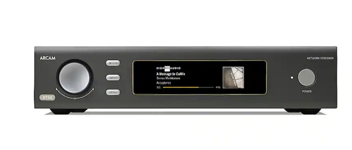 Arcam – ST60 Audiophile Networked Audio Streamer – Gray