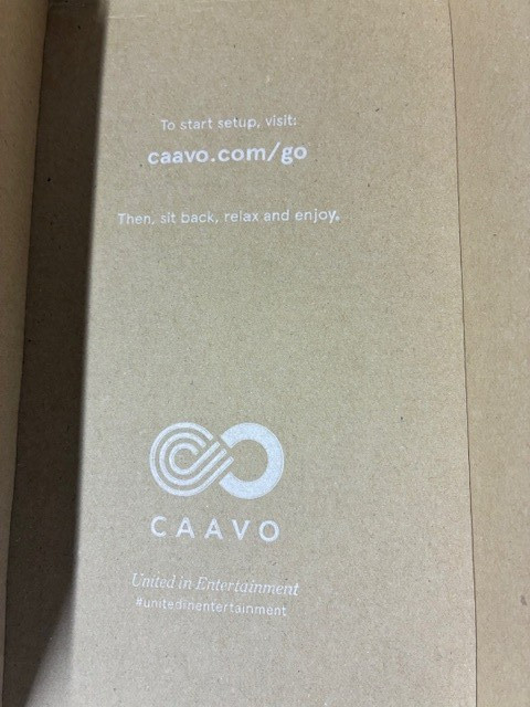 Caavo Control Center Home Theater Hub & Universal Remote w/ Voice Control-NEW