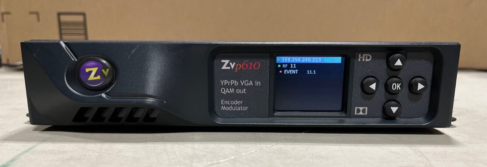 *USED* Zeevee ZVPRO 610-NA /ZVP610P Encoder/Modulator