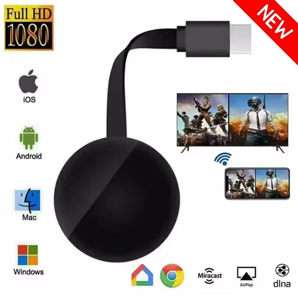 Wifi Wireless HDMI Mirror Screen Display Adapter Miracast Dongle For HD 1080P TV