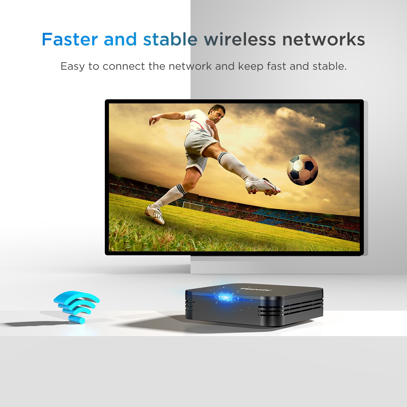 TV Box 2.4G Wifi Mi