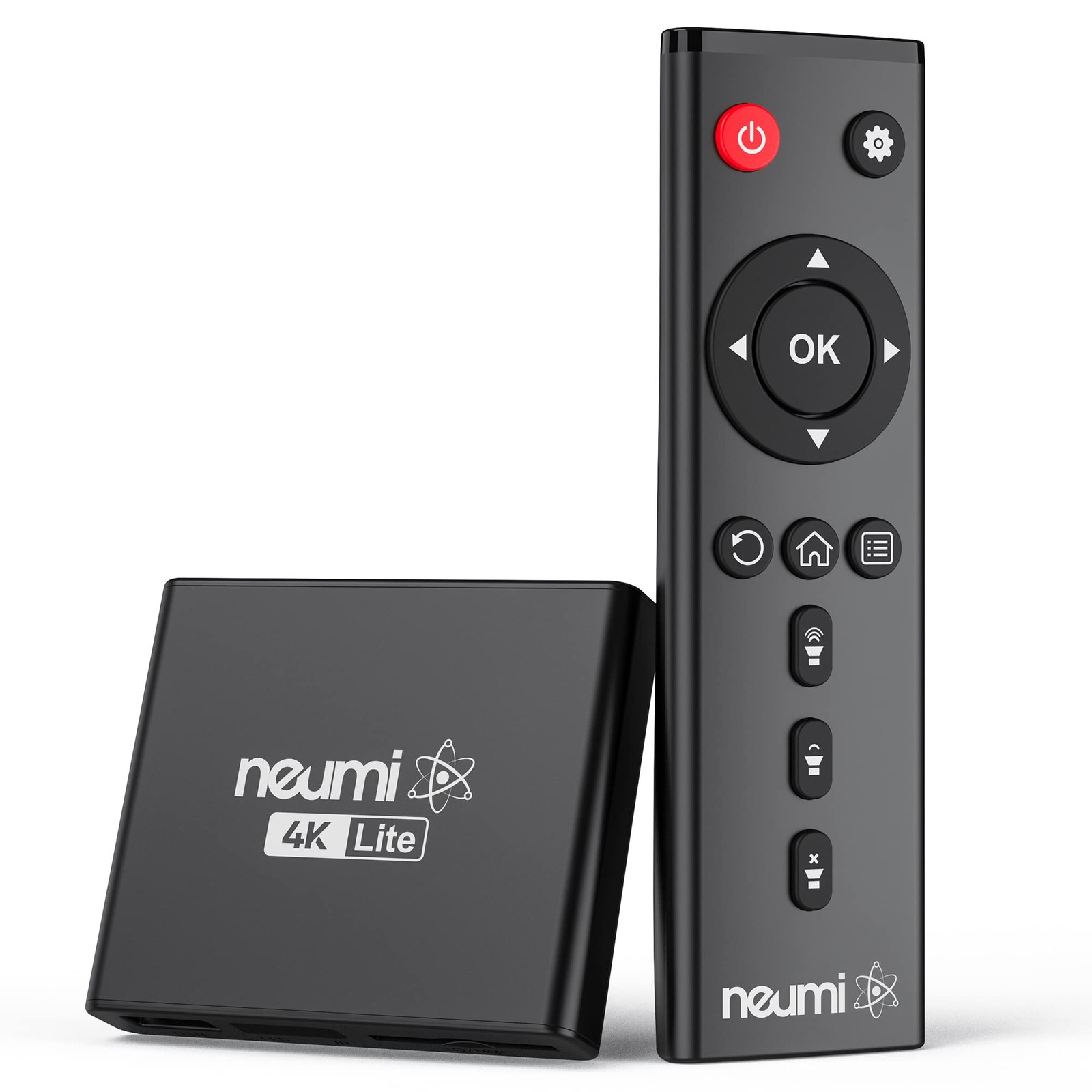 NEUMI Atom 4K Lite Ultra-HD Digital Media Player for USB ATOM Lite, Black