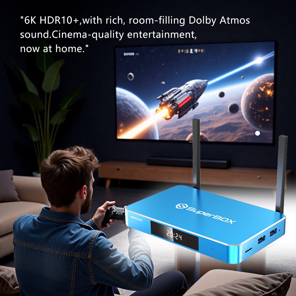 SuperBox S6 Max TV BOX Support Authorized Distributor Message to me Send Gift