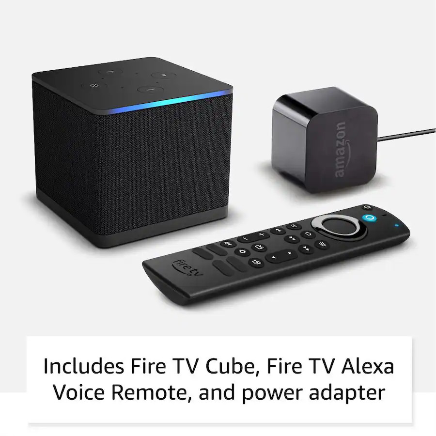 Amazon Fire TV Cube 3rd gen streaming player with Alexa Wi-Fi 6E 4K Ultra HD NEW