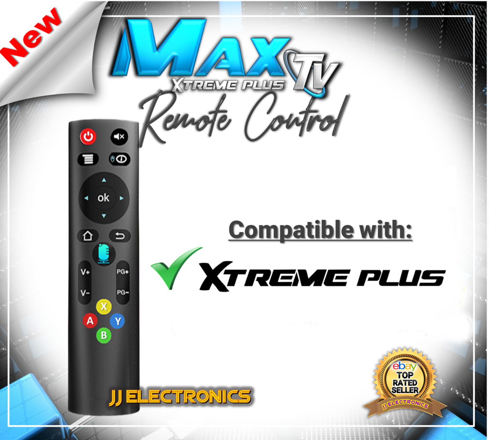 Voice Remote Control for MaxTV Xtreme Plus 5G