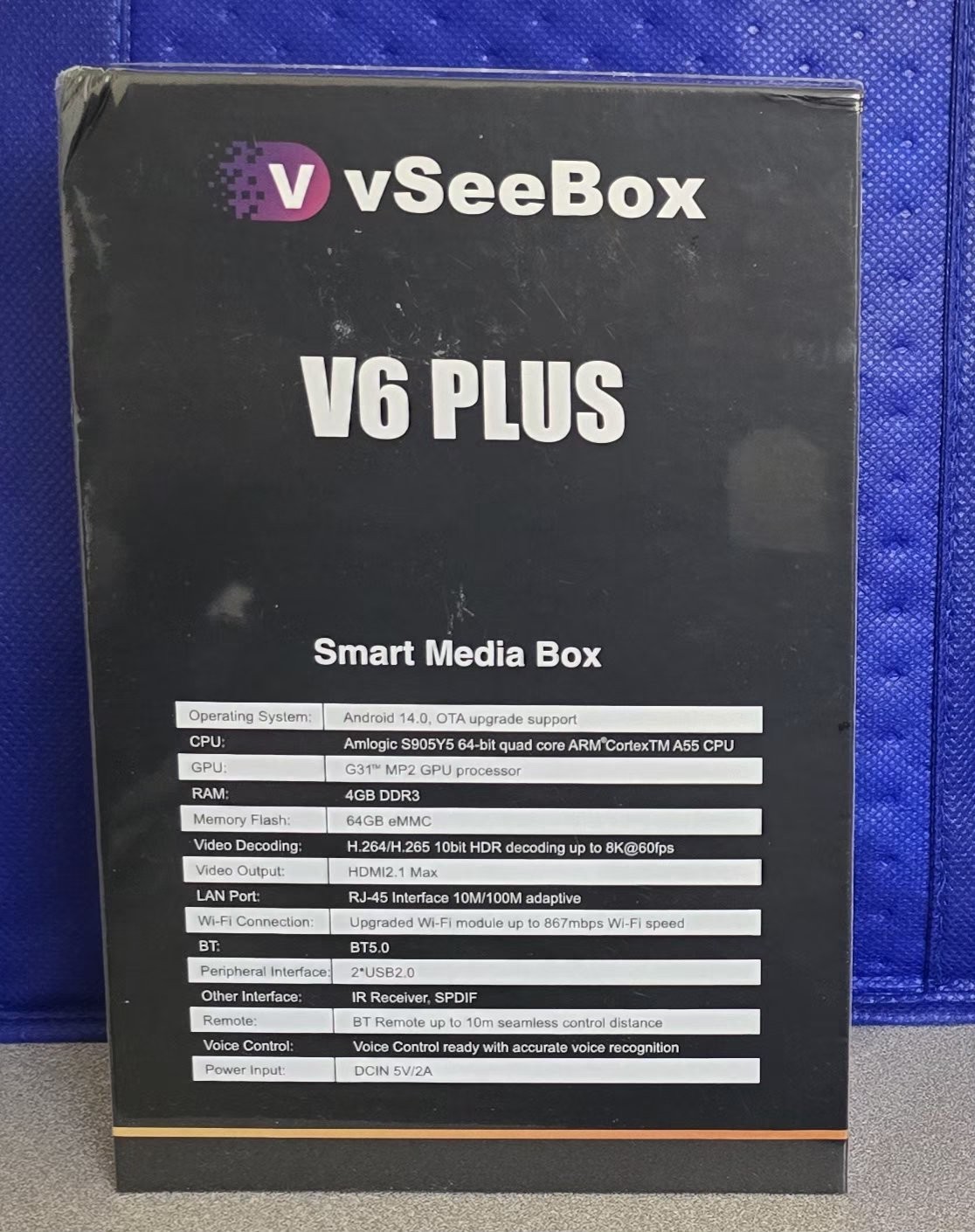 2026 vSeeBox V6 Plus Android Smart TV Box | 64GB 4K Free Shipping