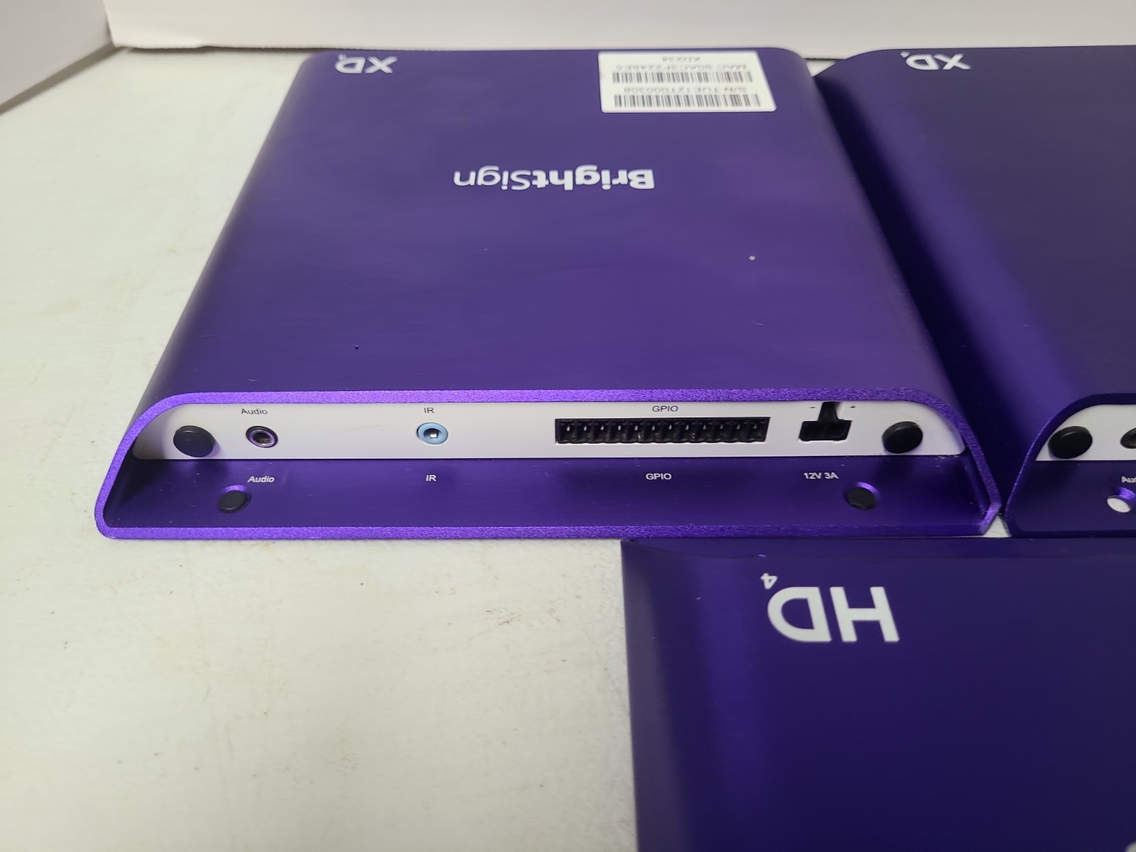 Mixed Lot Of 3 BrightSign XD4 Model XD234,XD1034,HD1024 DIGITAL Media Players