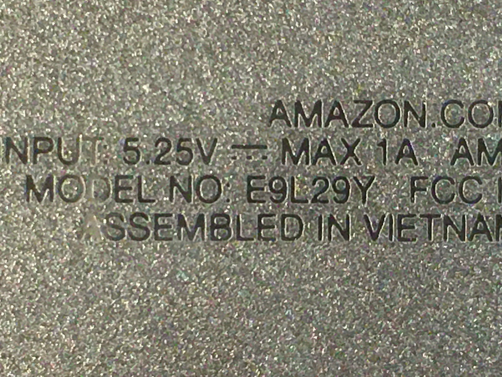 1st-Generation Fire TV Stick 4K, Model No. E9L29Y