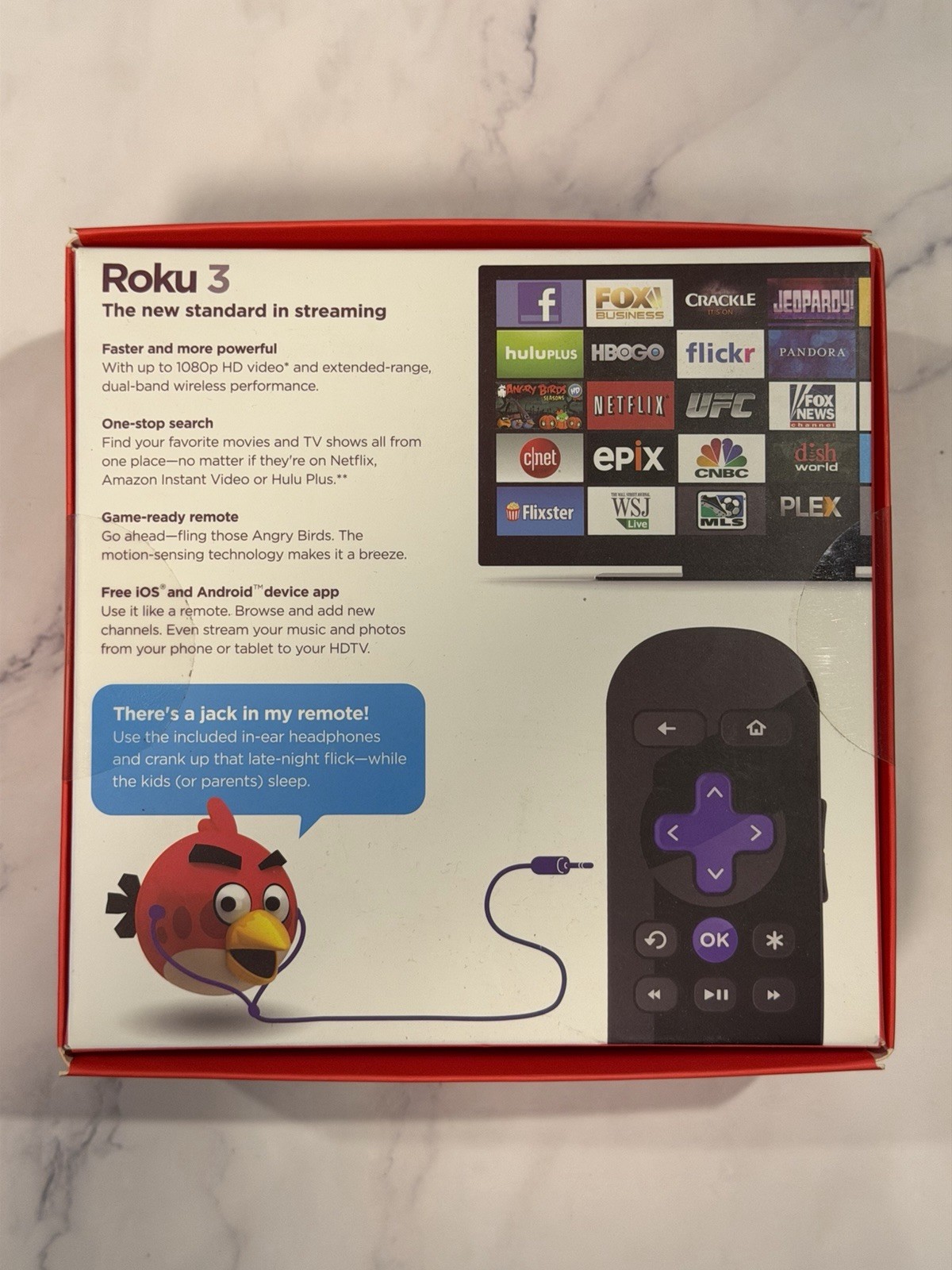 Roku 3 4200R Streaming Player BRAND NEW & FACTORY SEALED