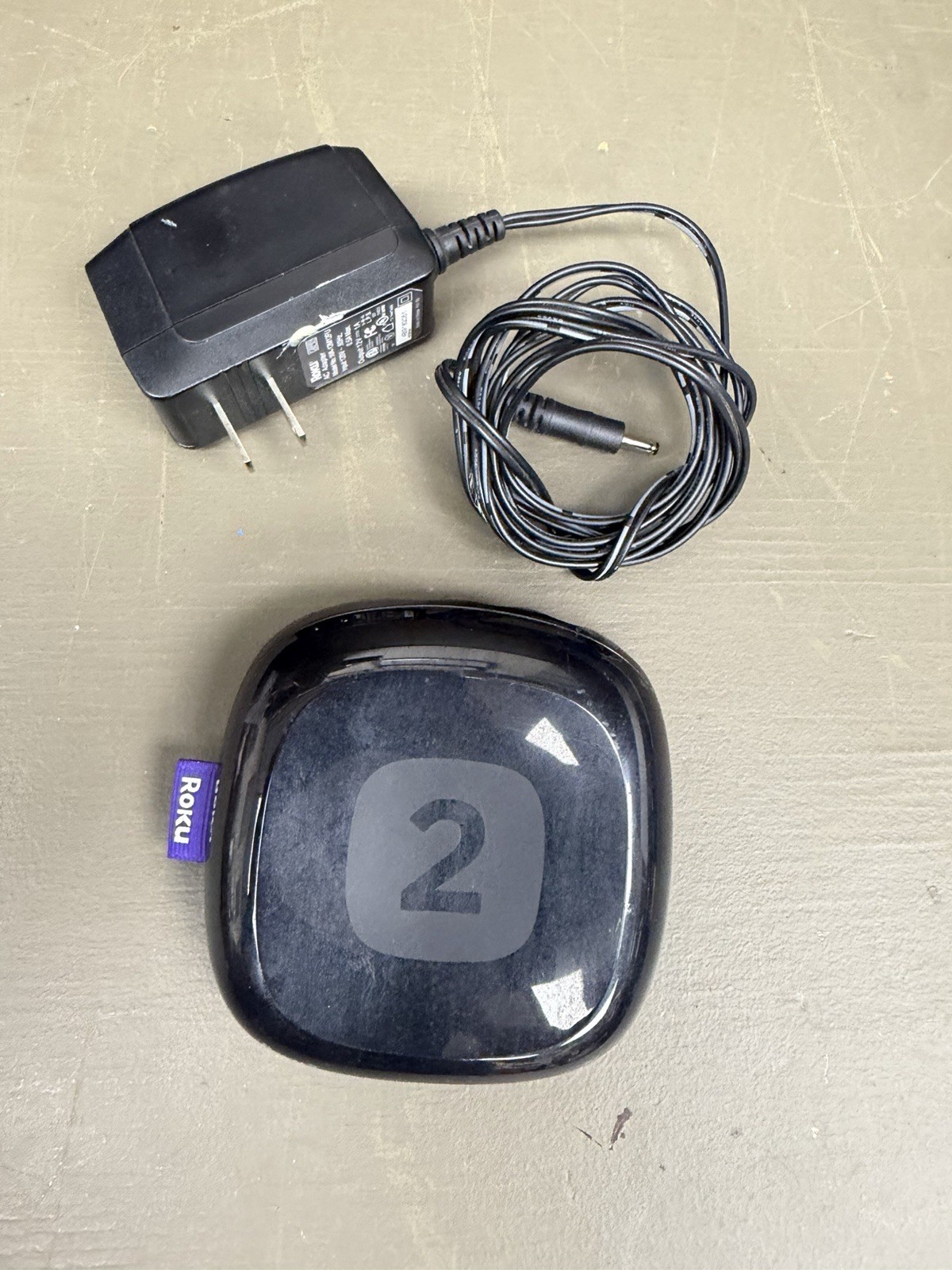 Roku 2 Media Streamer 2720X Black w/Power Supply – No Remote
