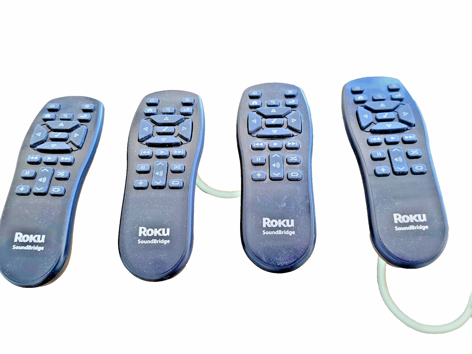 Lot of 4 Roku SoundBridge M1001 Network Music Players – w/ Remotes & Power