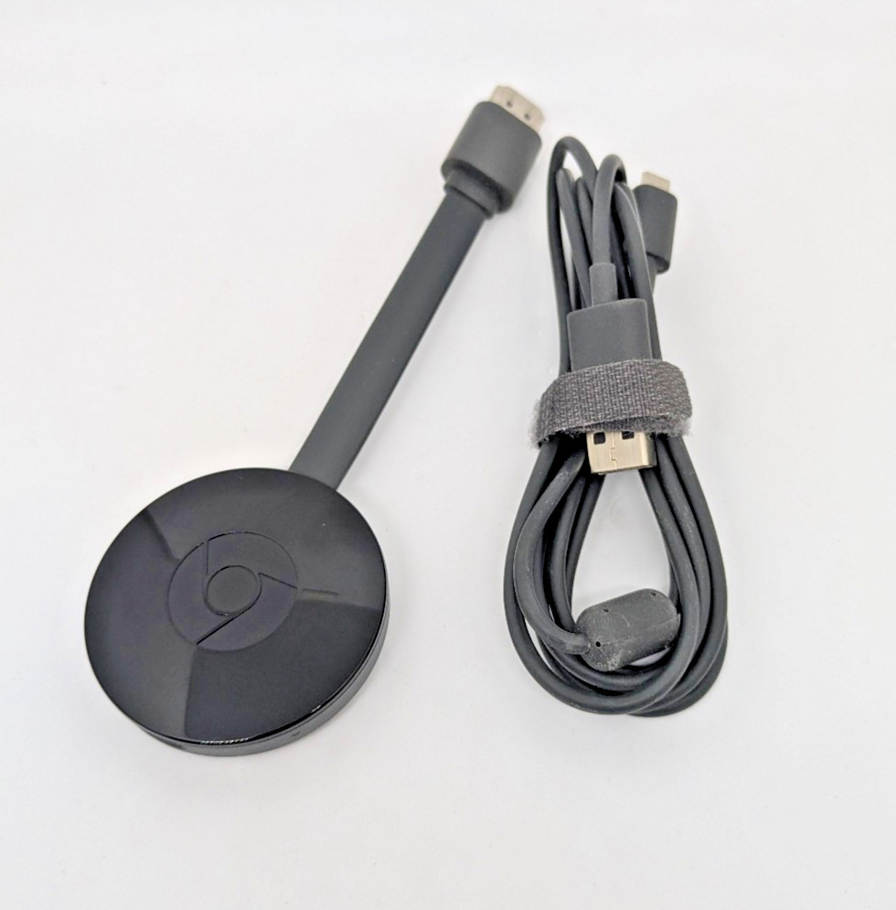 Google Chromecast NC2-6A5 HDMI Media Streamer 2nd Gen Gen 2 1080p USB