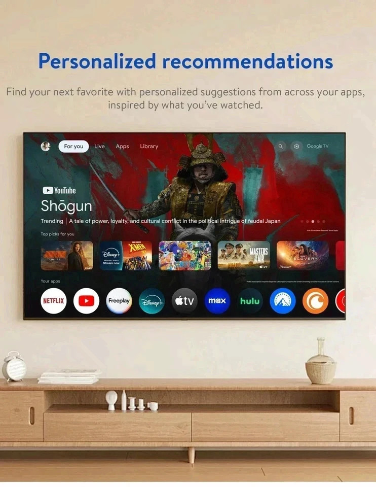 onn Full HD Streaming Device, Google TV – Fast Streaming, 8GB Storage, 1.5GB RAM