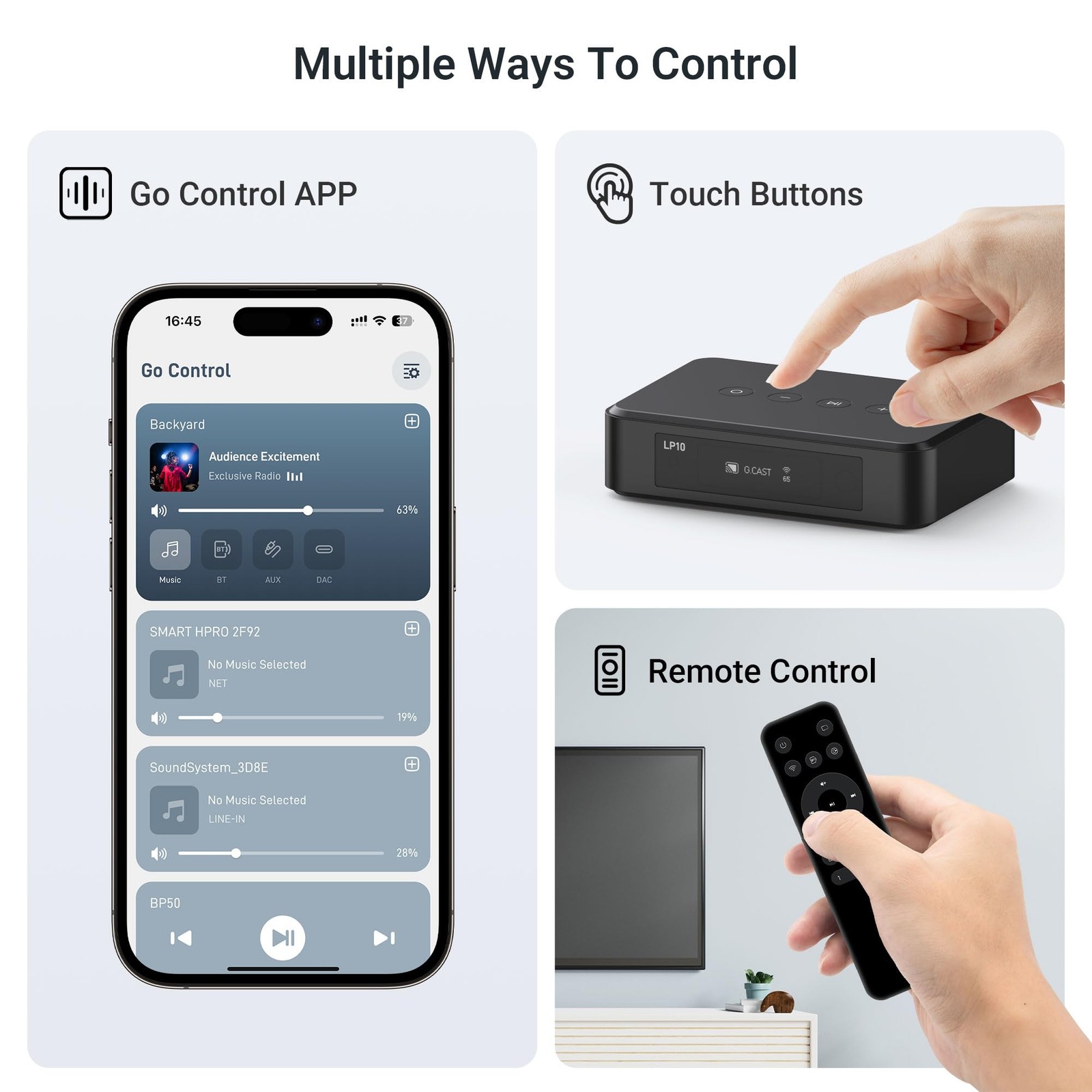 Arylic Lp10 Wireless Music Streamer Supports Airplay 2 Apple Home And Connect