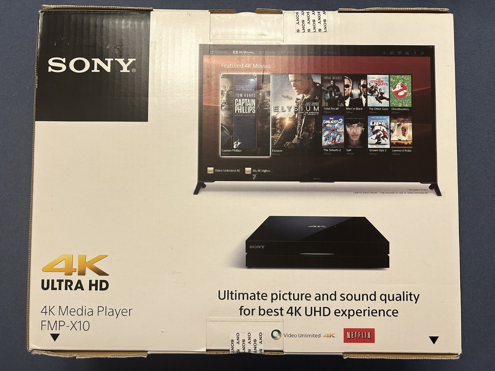 Sony FMP-X10 4K Ultra HD 1TB Streaming Video Player (NEW NEVER OPENED)