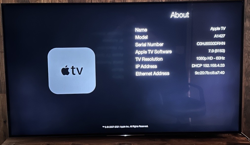 Apple TV (3rd Generation) A1427 HDMI Media Streamer – Tested