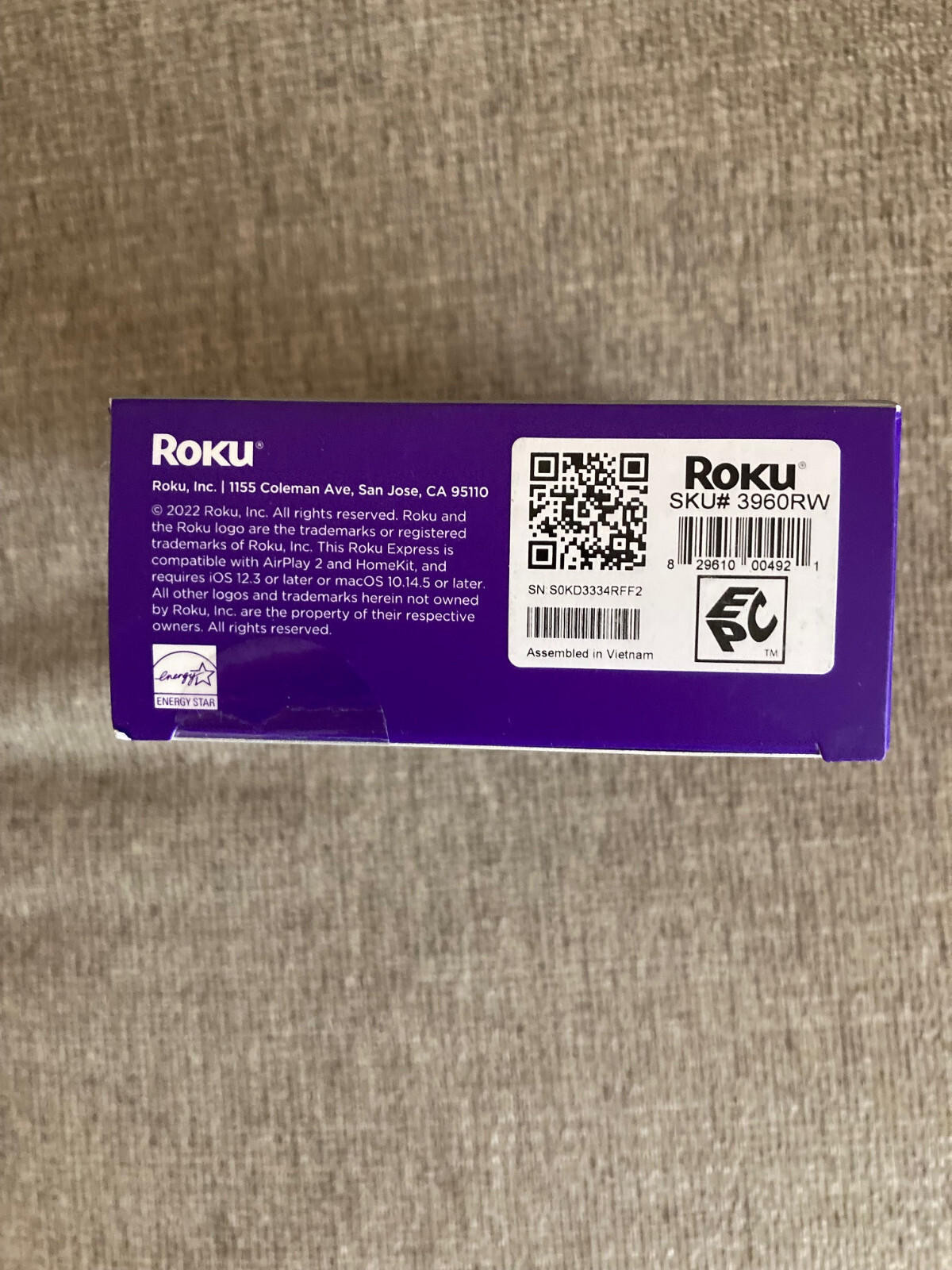 Roku Express (2022) HD High Definition 3960RW – NEW in sealed box FREE SHIPPING