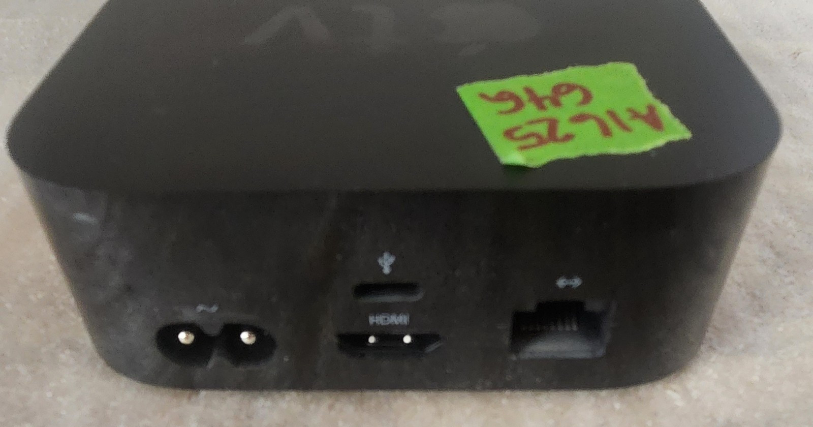 Apple TV HD (4th Generation) Media Streamer Model #A1625 (64GB) with Remote
