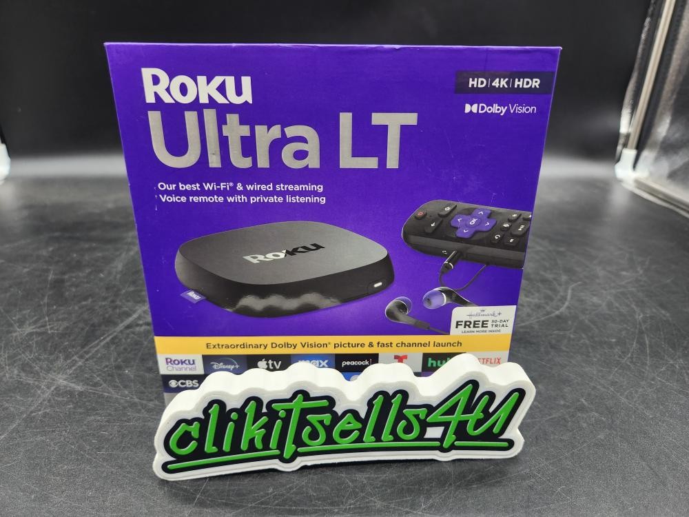 Roku Ultra LT Streaming Player 2024 4801RW Sealed NIB CB0726MY (DRP031884)