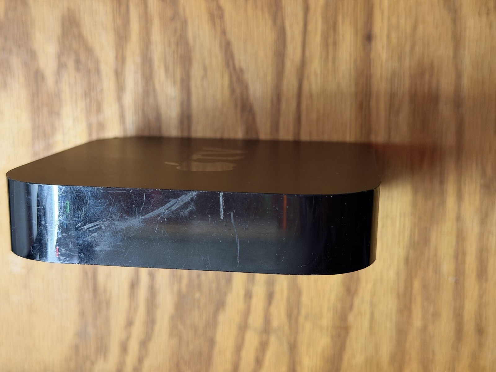 Apple TV 3rd Gen A1469. JUST TV. no remote no power cable. turns on. SOLD AS IS.