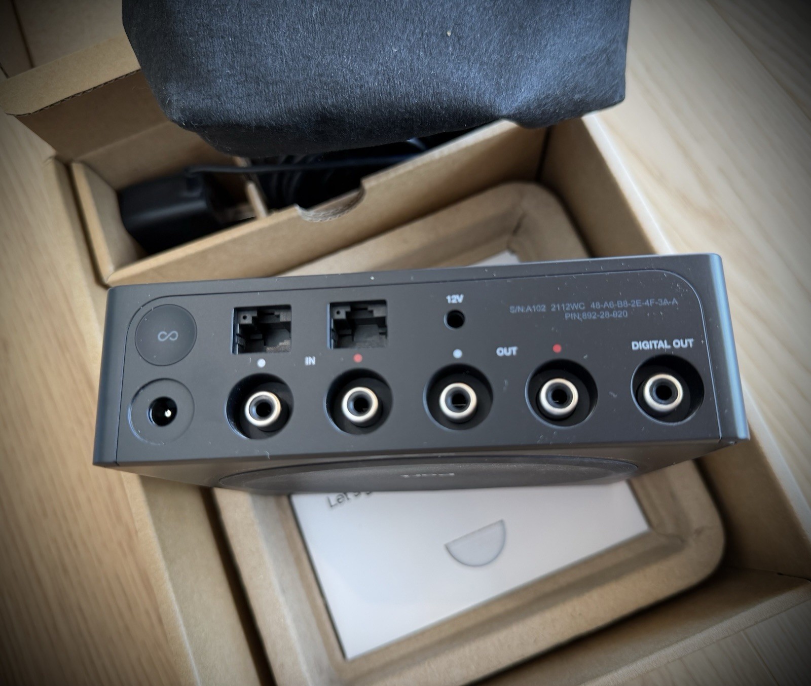 New Latest Sonos Port Network Audio Streaming Player Open Box.