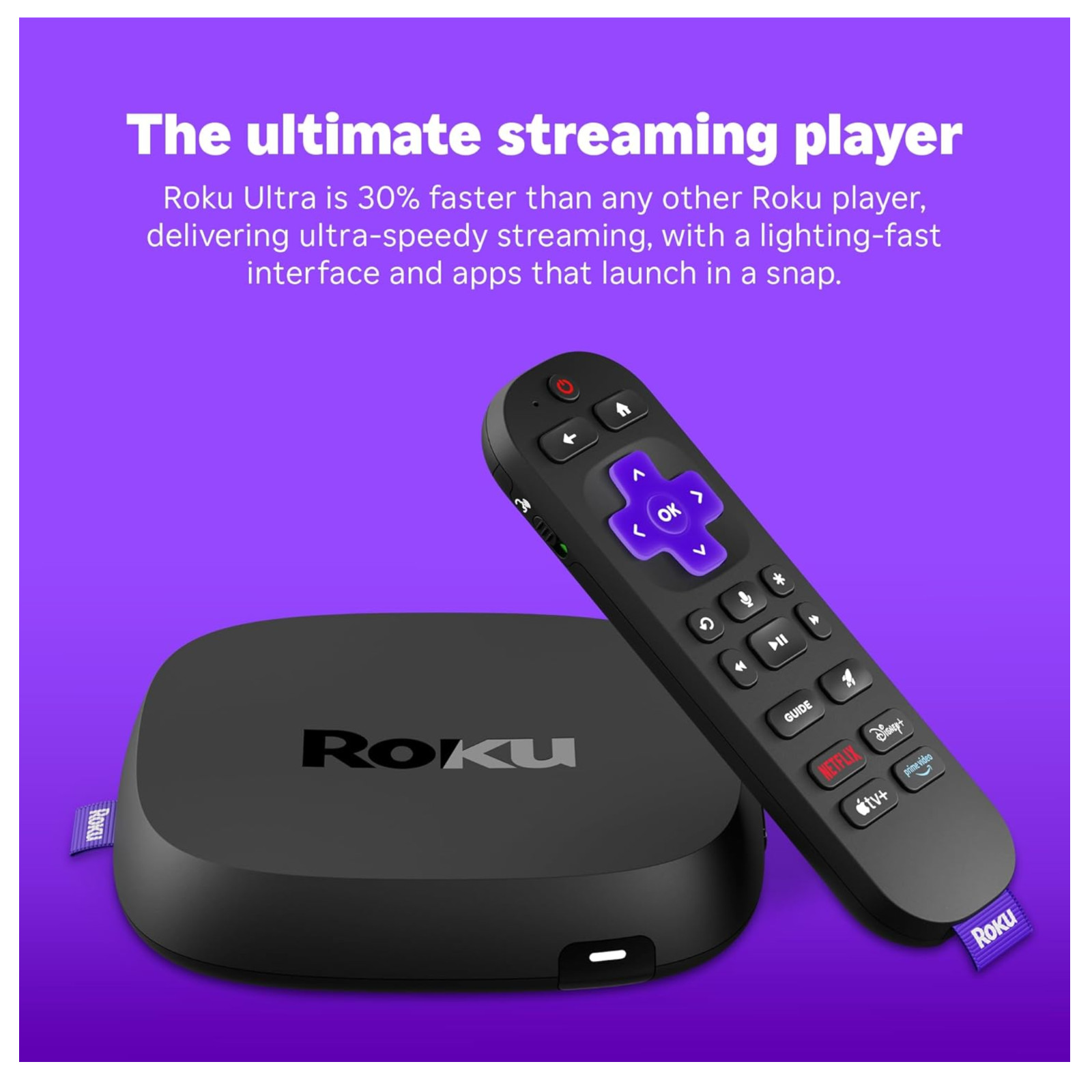 Ultra – Ultimate Streaming Player – 4K Streaming Device for TV with HDR10+, Dolb