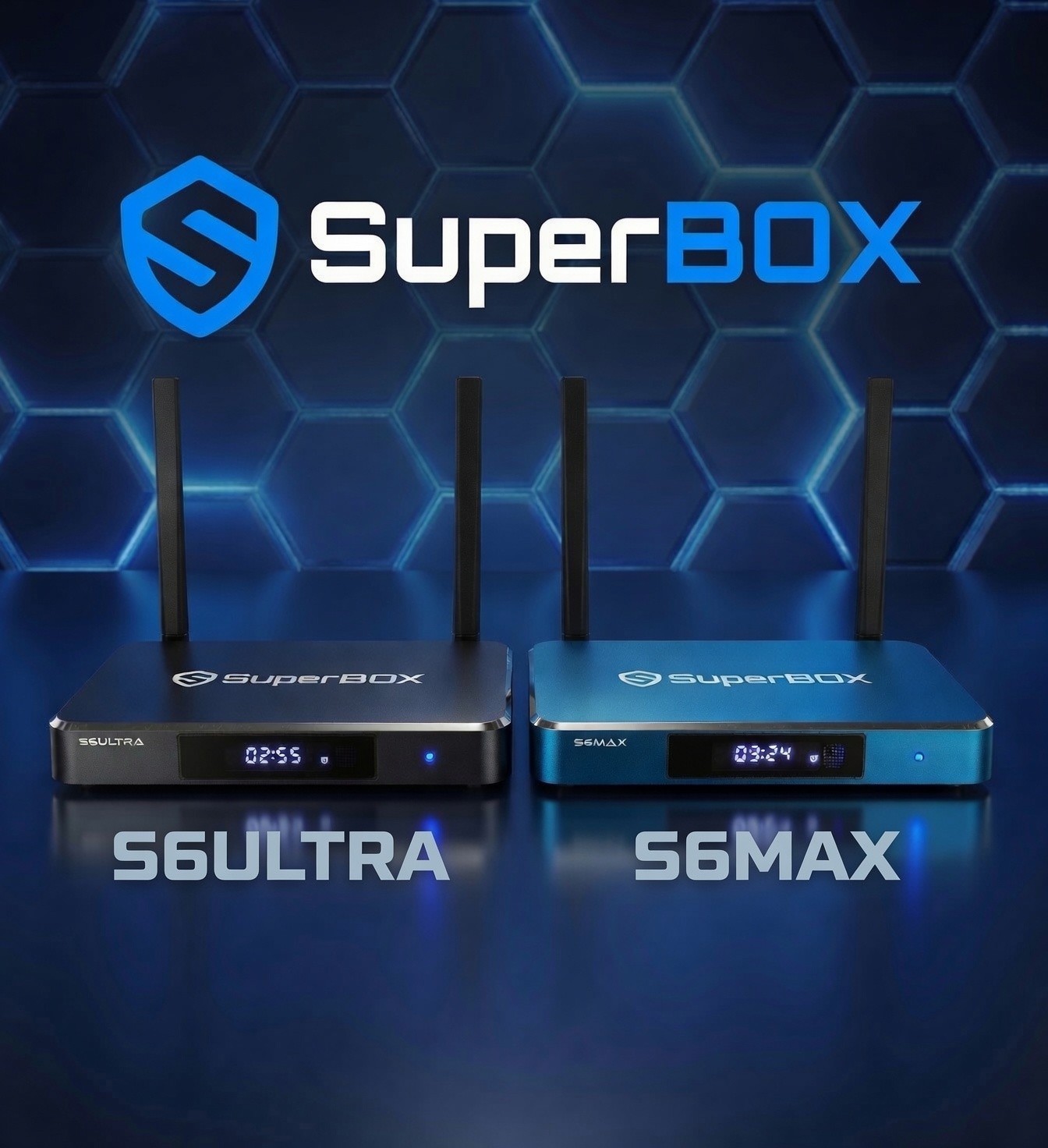 SuperBox S6 Ultra Streaming Media Device – Authorized Delier – Same Day Shipping
