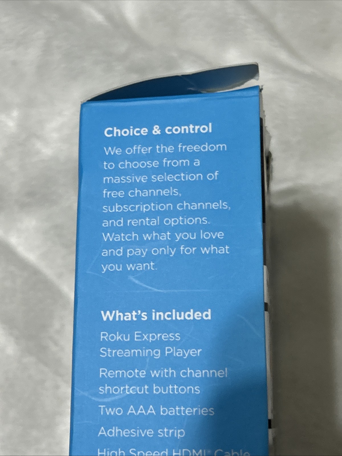 New Roku Express 5th Generation Media Streamer 3700 R Black