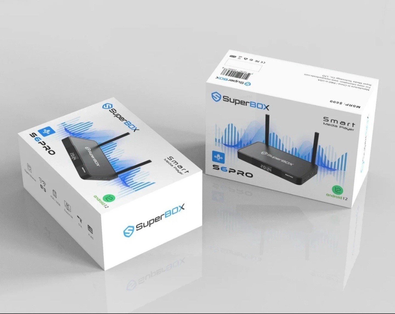 SUPERBOX S6 Pro Streaming Media Player SAME DAY SHIP