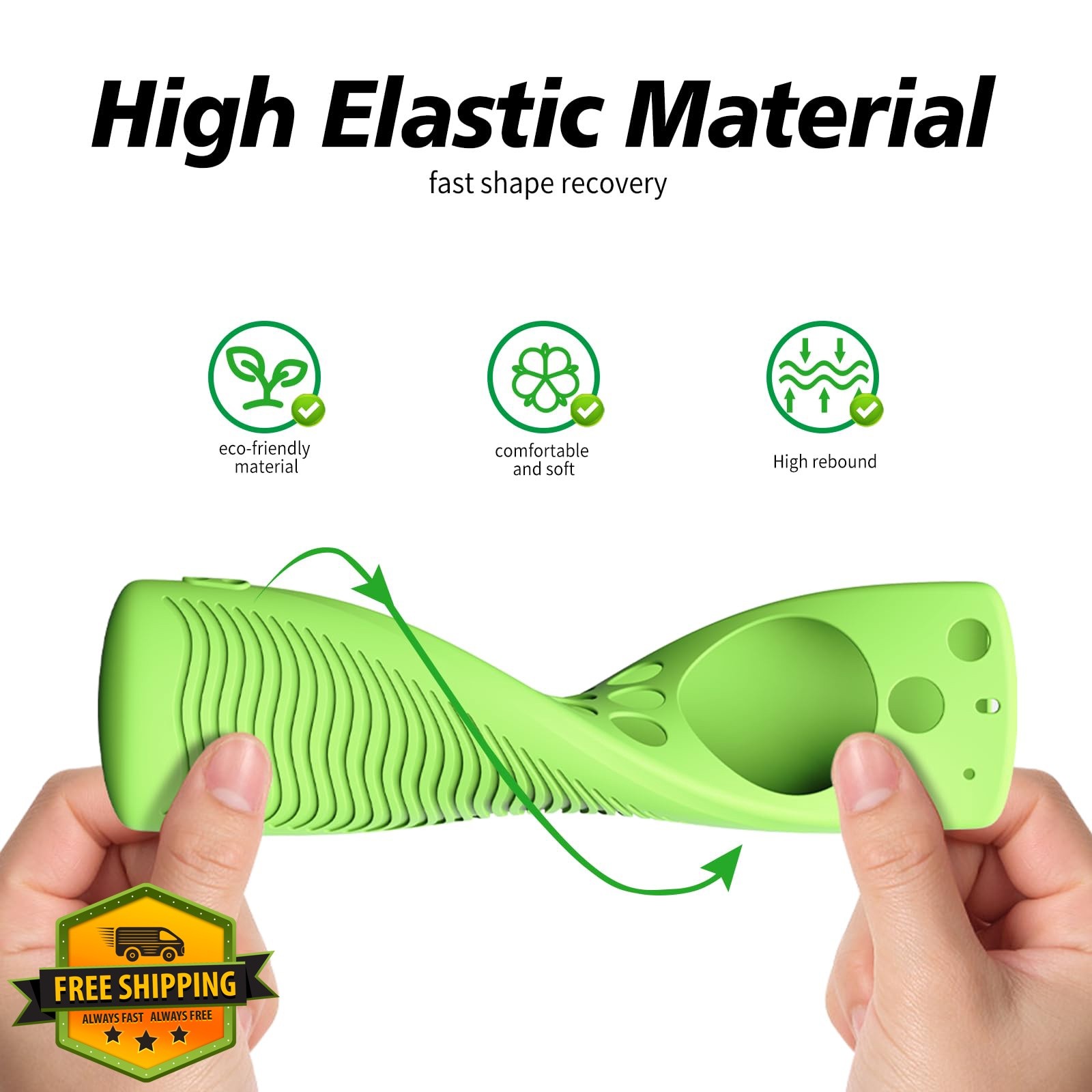 FQOUG 2 Pack Nvidia Shield TV Controller Case GlowBlue Glowgreen