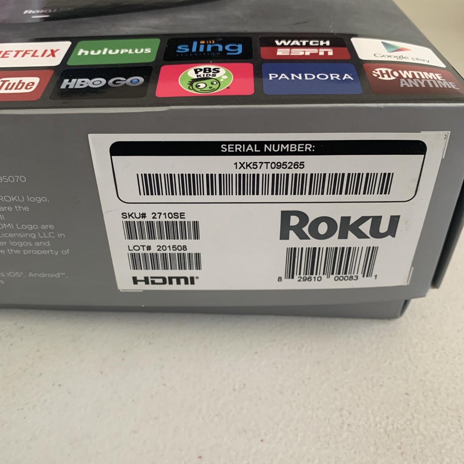 Roku SE (3rd Generation) Media Streamer 2710SE – Black