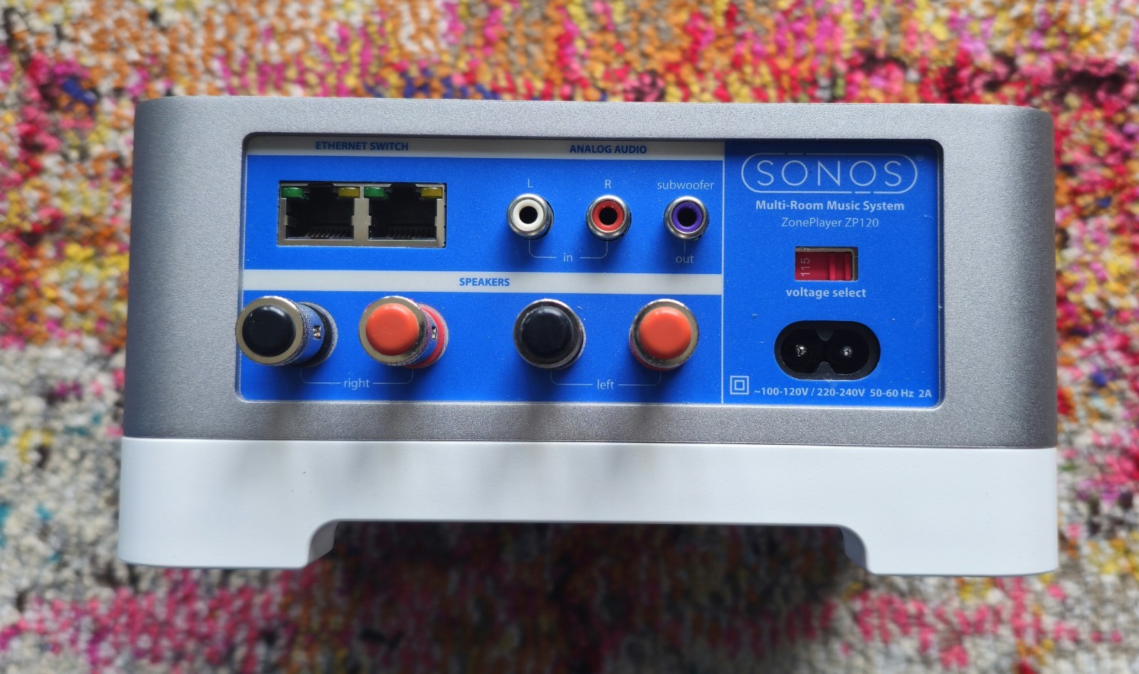 Sonos CONNECT:AMP (also known as ZonePlayer 120 or ZP120 200w Multi Room Tested