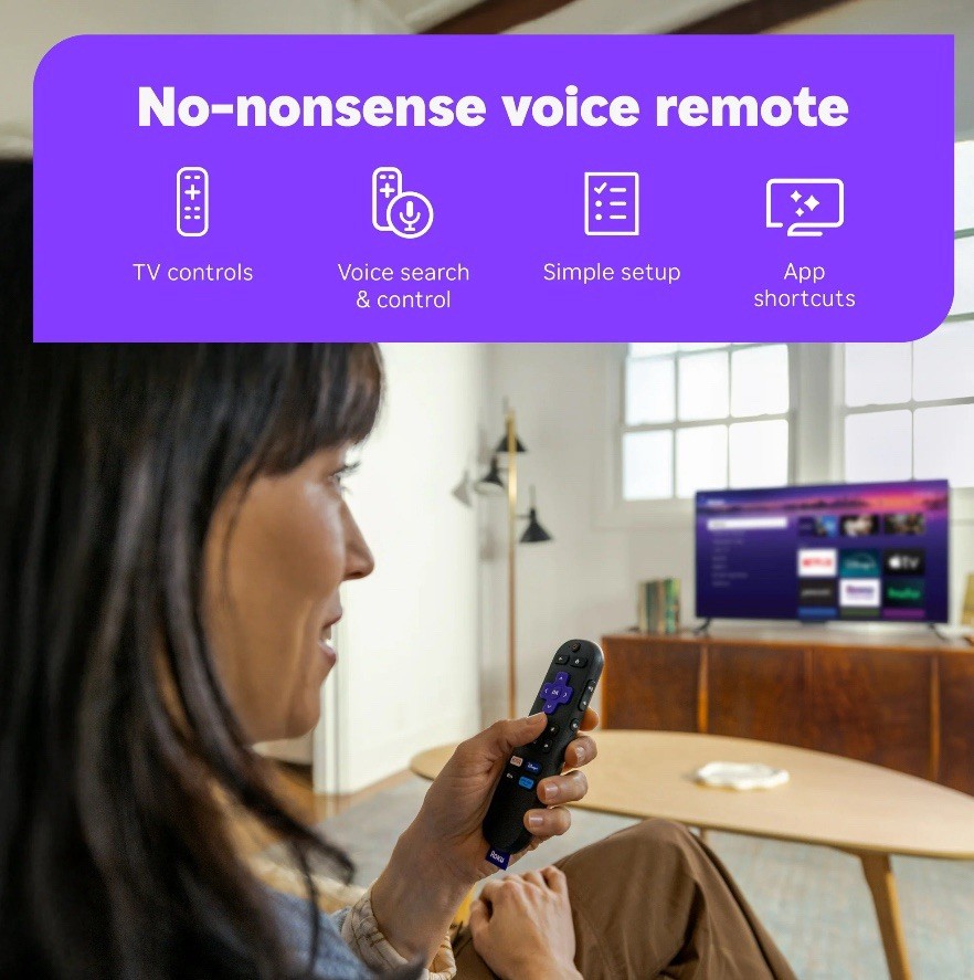 Roku Streaming Stick Plus 2025 – 4K & HDR Roku Streaming Device for TV